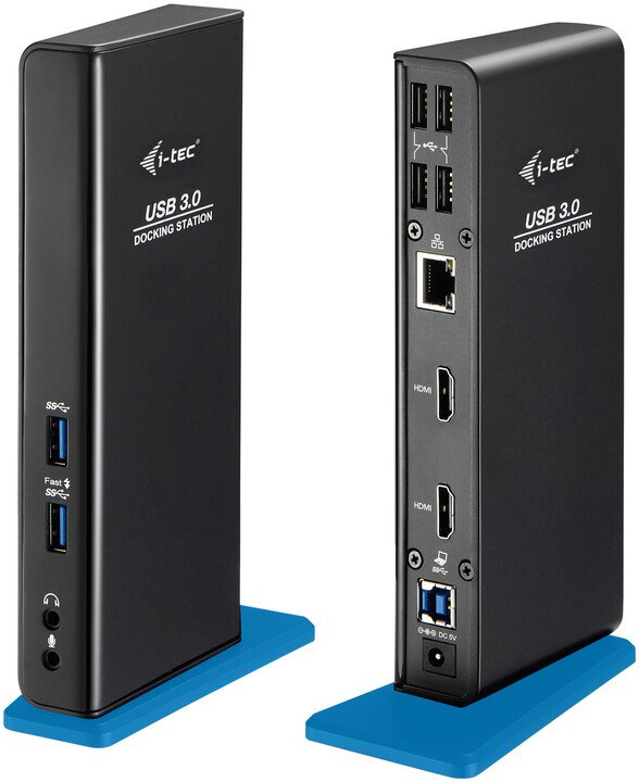 I-Tec USB Docking Station USB 3.0/USB-C Dual HDMI - Image 1