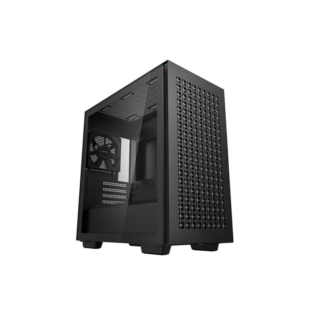 DeepCool CH370 Case, Black, Mini Tower - Image 1