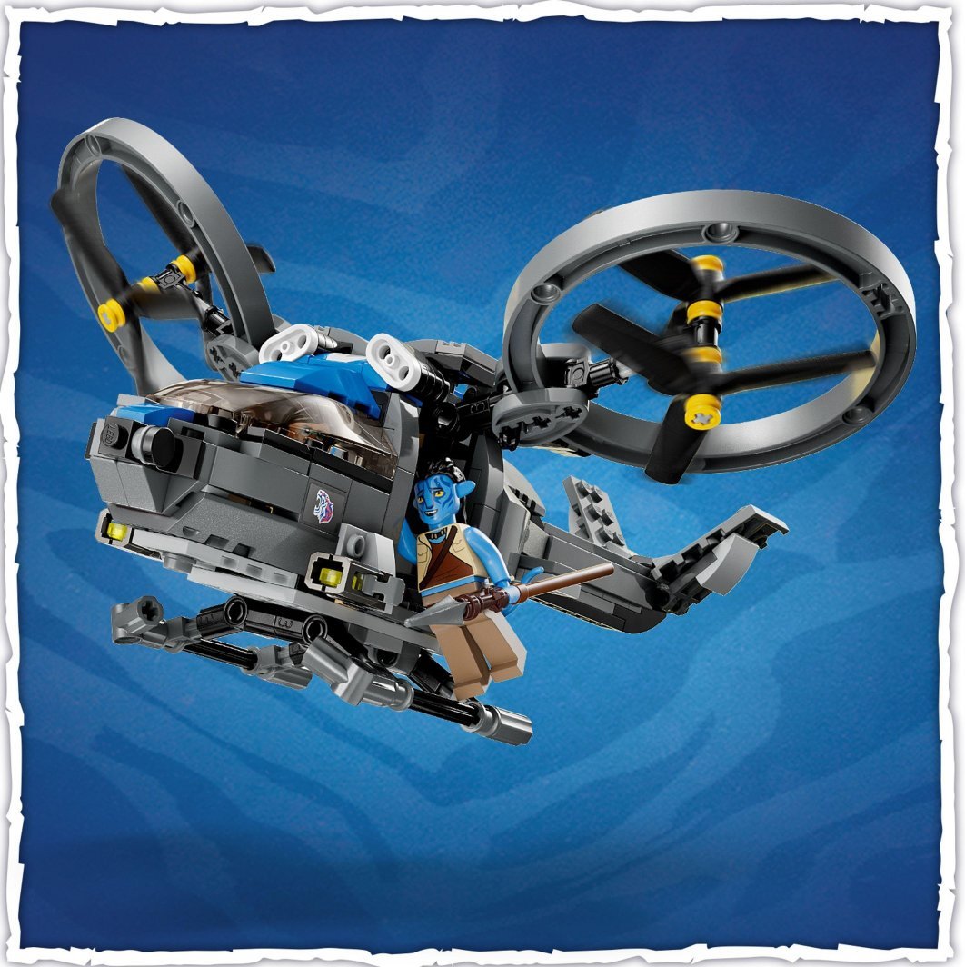 LEGO Avatar 75573 Flying Mountains: Station 26 and RDA Samson, 887 Pieces - Thumbnail 4