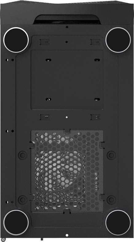 Montech X3 Mesh Mid Tower Case, RGB, Tempered Glass, Black - Thumbnail 5