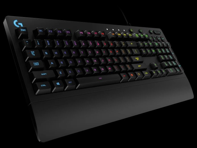 Logitech G213 Prodigy Keyboard, RGB LED, US, Black - Thumbnail 2