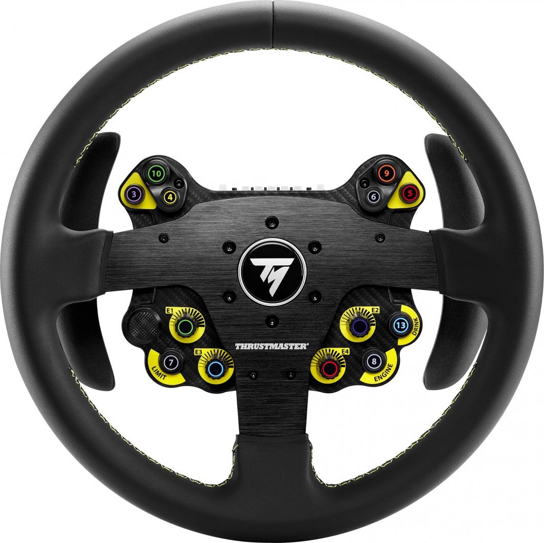 Thrustmaster EVO Racing 32R Steering Wheel, Leather - Image 1