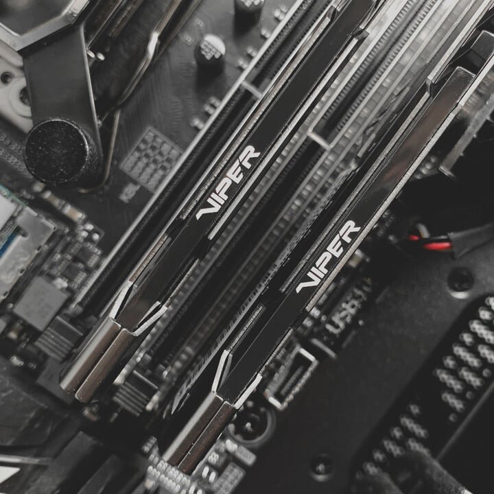 Patriot Viper Steel RAM, 32GB (2x16GB), DDR4, 3200 MHz, Black - Thumbnail 5