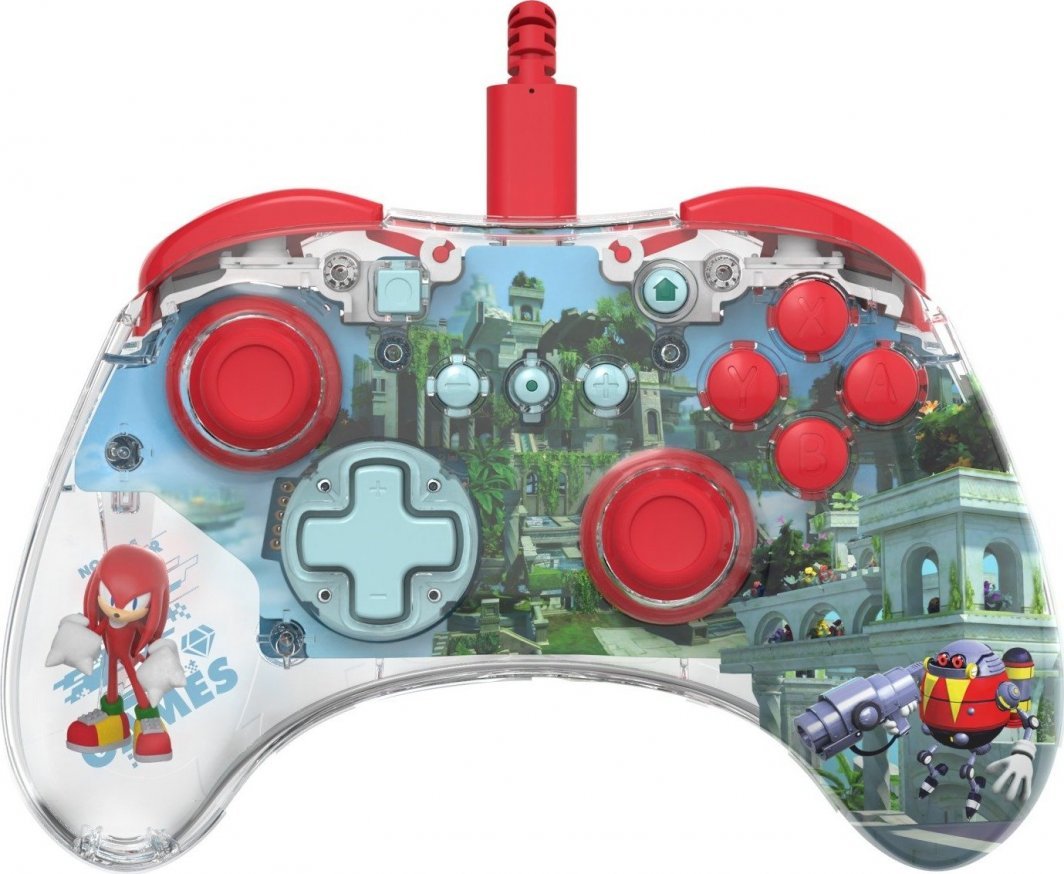 PDP RealMz Knuckles Sky Sanctuary Zone Controller, Wired, Multicolor - Image 1