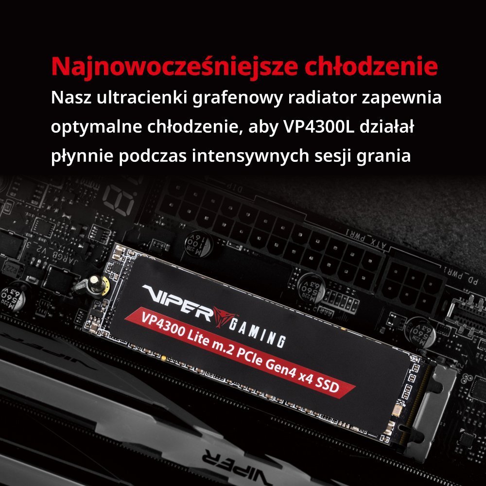 Patriot VP4300 Lite SSD, 2TB, M.2 2280 PCI-E x4 Gen4 NVMe - Thumbnail 7