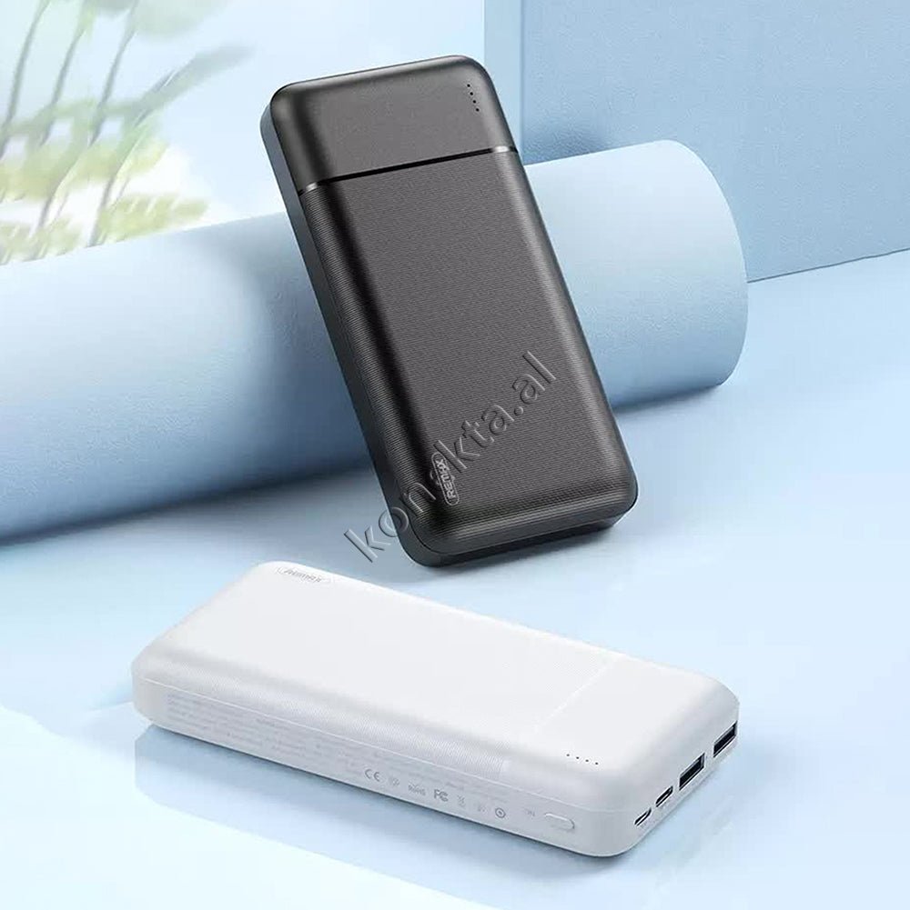 WK 20000mAh Power Bank, 2 Ports, Black/White - Thumbnail 9