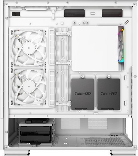 Montech SKY TWO ARGB Case, White, Midi Tower - Thumbnail 6