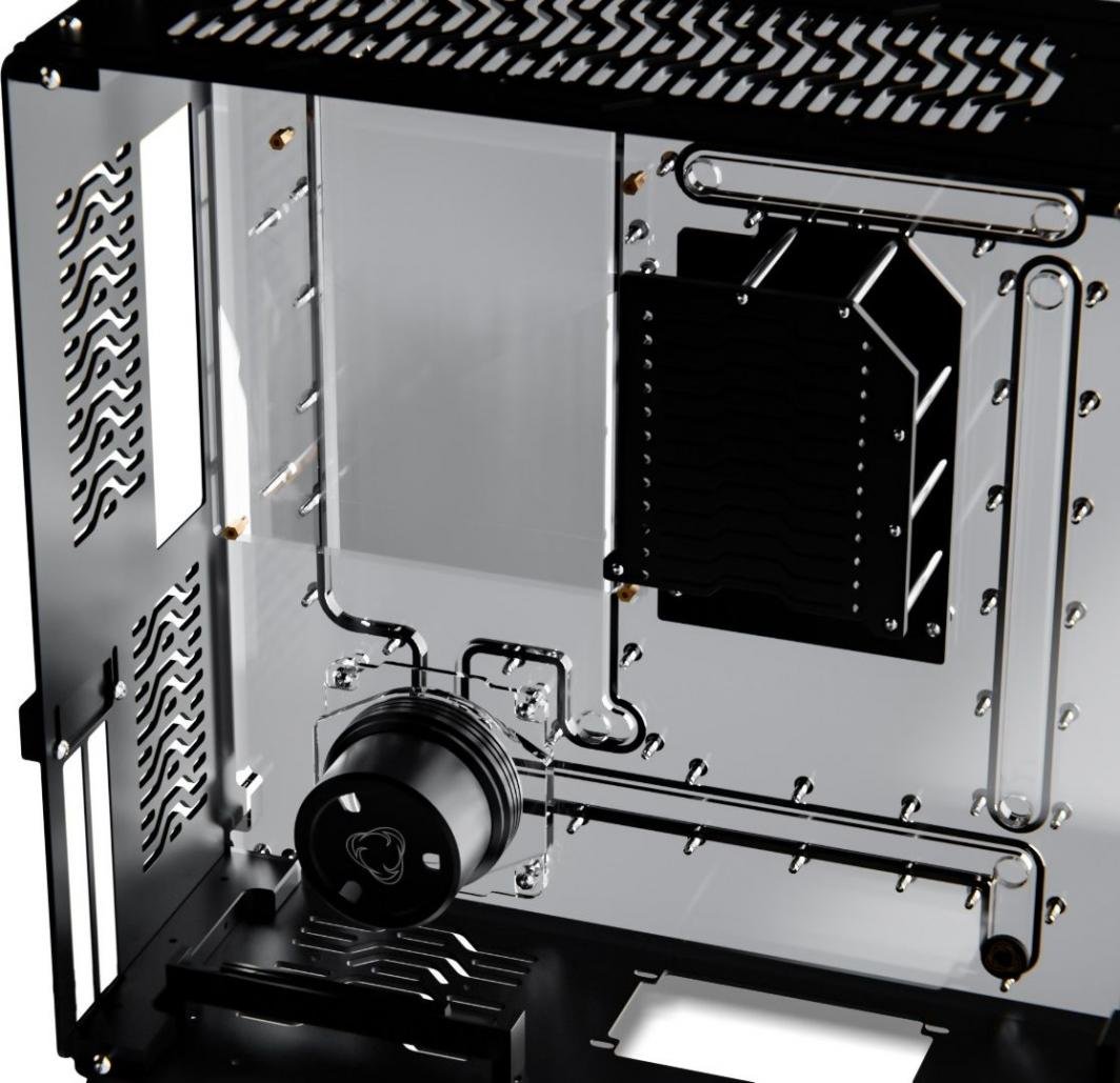 Singularity Wraith Case, Black, Midi Tower - Thumbnail 5