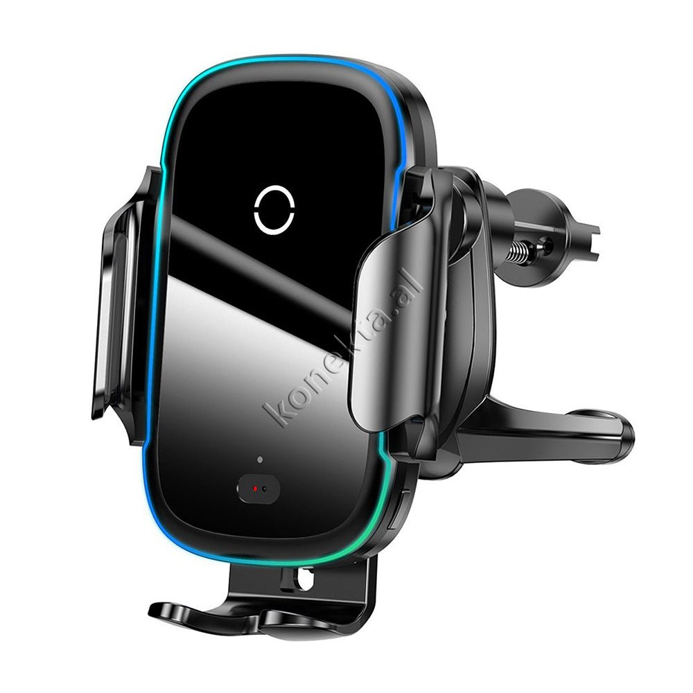 Baseus Mbajtese Celulari Me Sensor Rreze Infra Te Kuqe Per Makine + Karikues Wireless 15w - Thumbnail 18