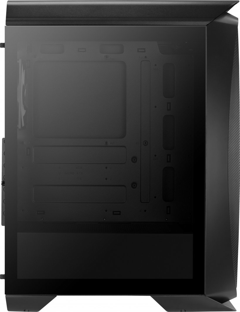 Aerocool Aero One Frost Case, Black, Midi Tower - Thumbnail 10