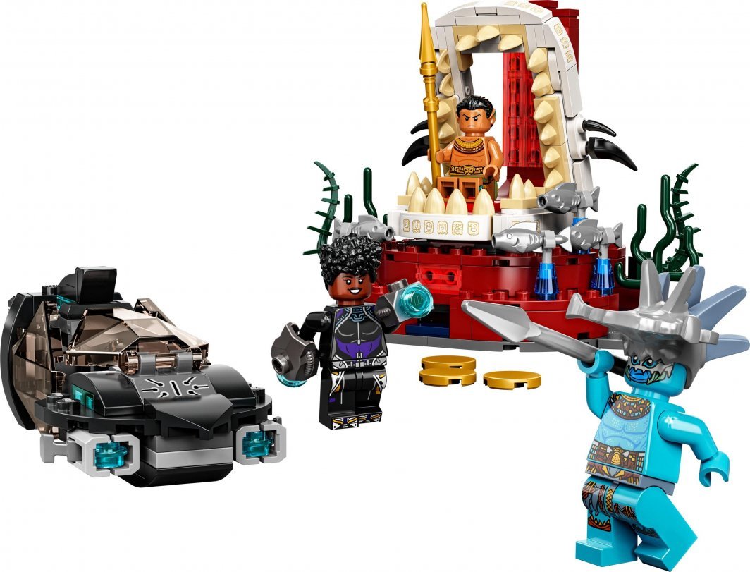 LEGO Marvel 76213 King Namor's Throne Room Set, 355 Pieces - Thumbnail 8