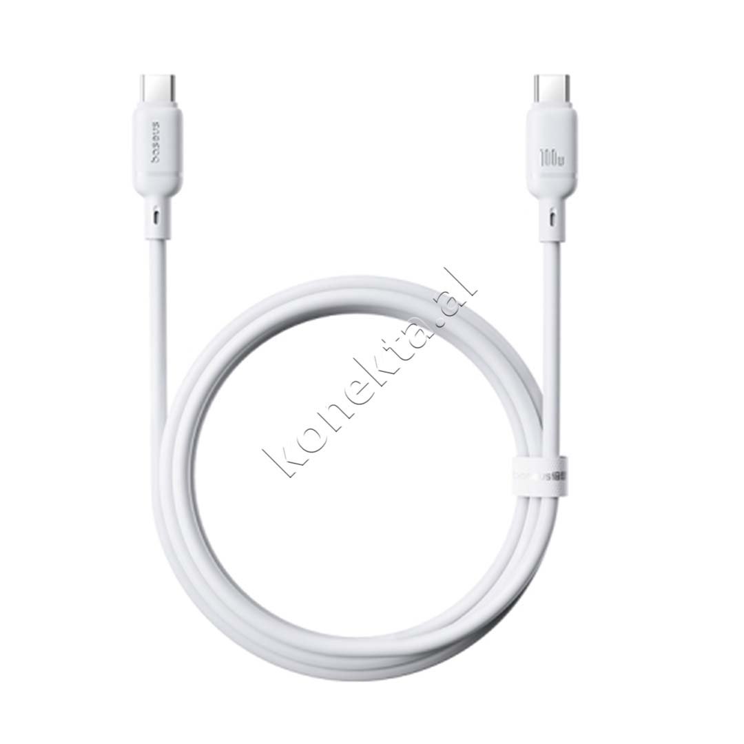 Baseus Type-C Charging Cable, 100W, 1m, Cluster Black - Thumbnail 7