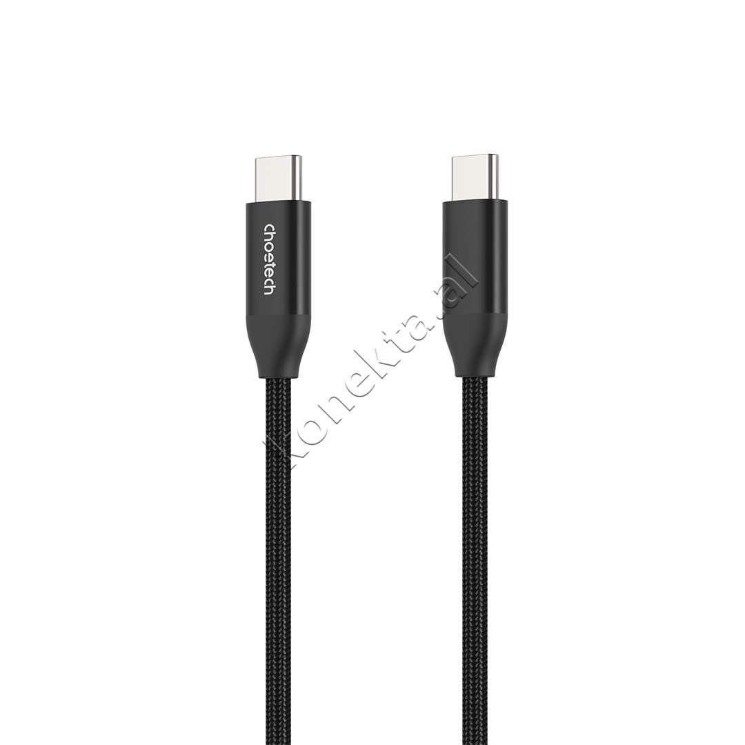 Choetech Type-C Cable, 240W, 1.2m, Black - Image 1