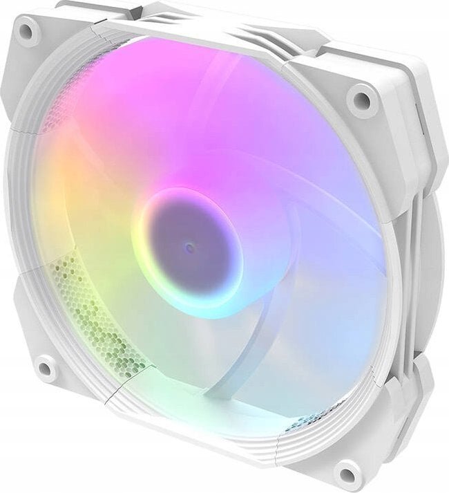 Darkflash S200 PWM ARGB Fan, 120 mm, White - Image 1
