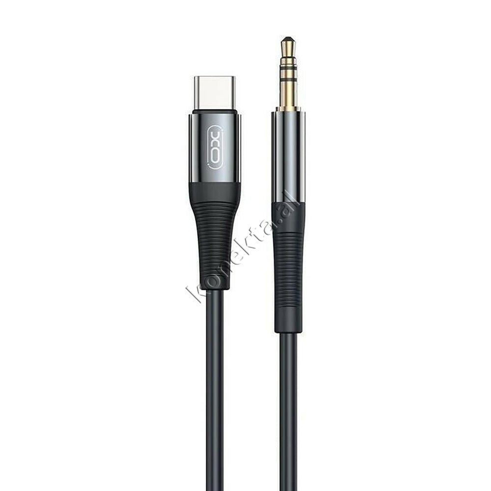 XO Aux Cable, 1m, Lightning or Type-C to Aux 3.5mm - Thumbnail 3