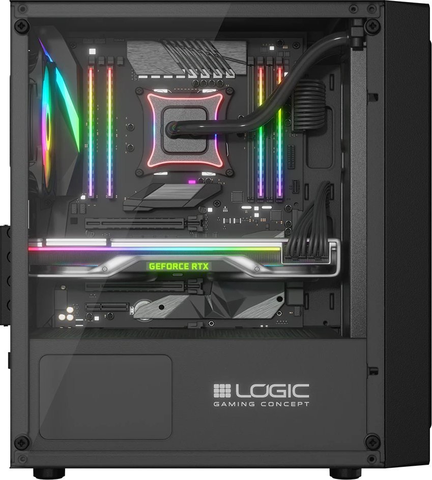 Logic Concept Atos Case, Mini Tower - Thumbnail 3