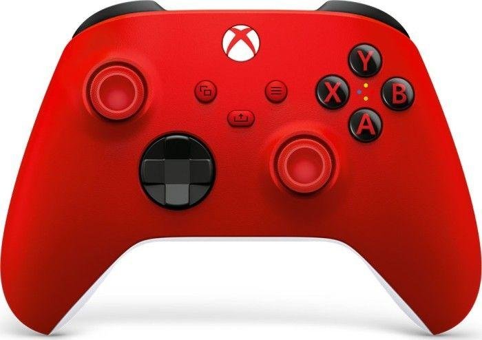Microsoft Xbox Series X Pulse Controller, Red, Wireless / Wired - Image 1