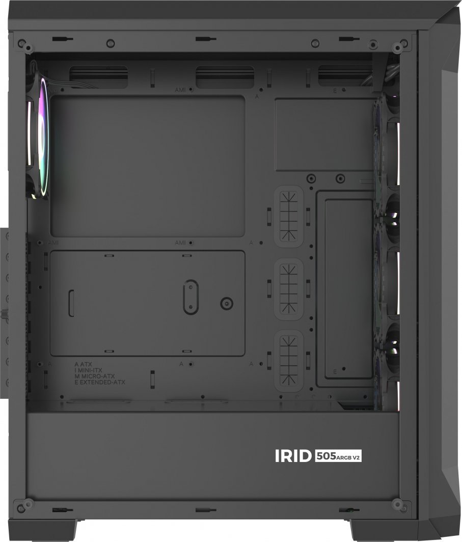 Genesis IRID 505 ARGB V2 Case, Midi Tower - Thumbnail 12