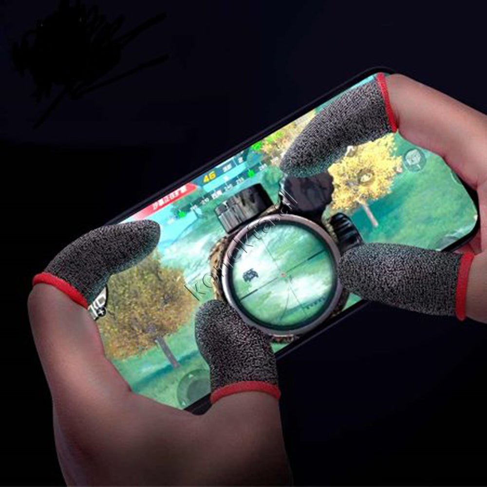 XO Gaming Finger Sleeves, Transparent with Black Protective Edges - Thumbnail 9