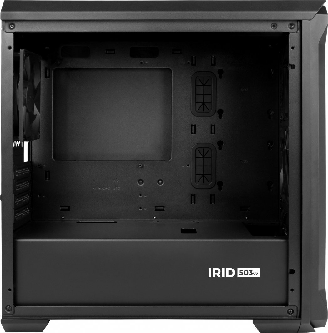 Genesis Irid 503 V2 Case, Mini Tower - Thumbnail 8