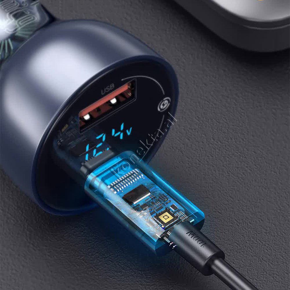 Baseus 65W Charger, 2 USB & Type-C Ports, Black - Thumbnail 10