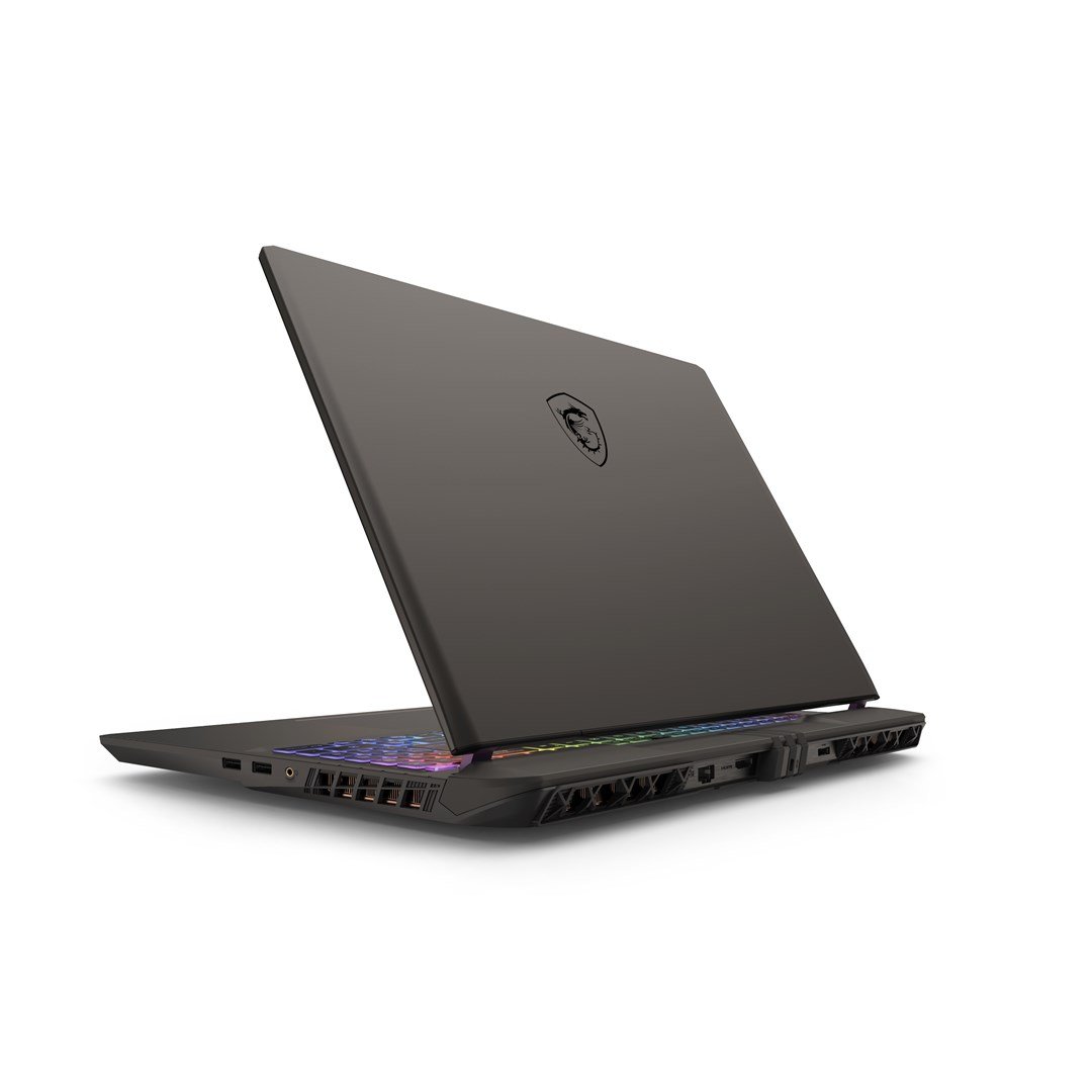 MSI Vector 16 HX AI A2XWIG-405PL Laptop, 16", Intel Core Ultra 9 275HX, 16GB RAM, 1TB SSD, NVIDIA GeForce RTX 5080, Dark Gray - Thumbnail 4