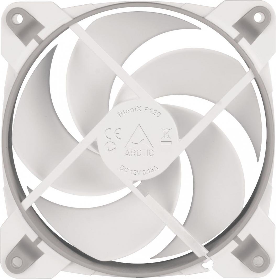 Arctic BioniX P120 Fan, 120 mm, White - Thumbnail 5