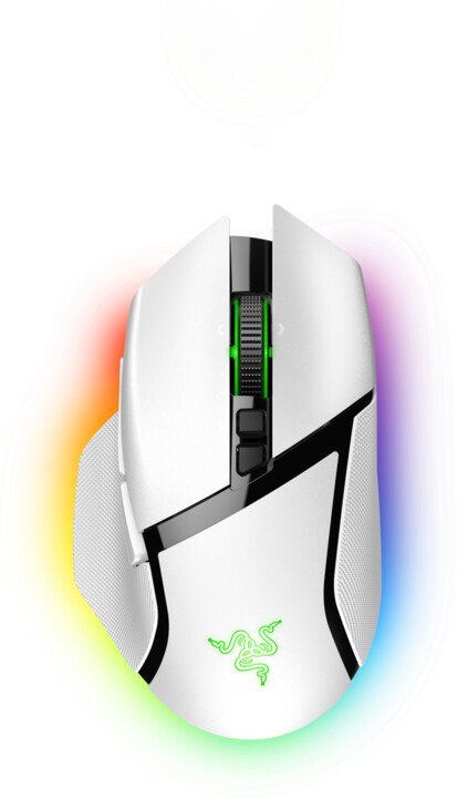 Razer Basilisk V3 Pro Mouse, White - Image 1
