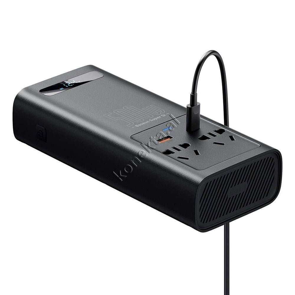 Baseus Konvertues Energjie 500W Me 4 Porta, E Zeze - Thumbnail 6