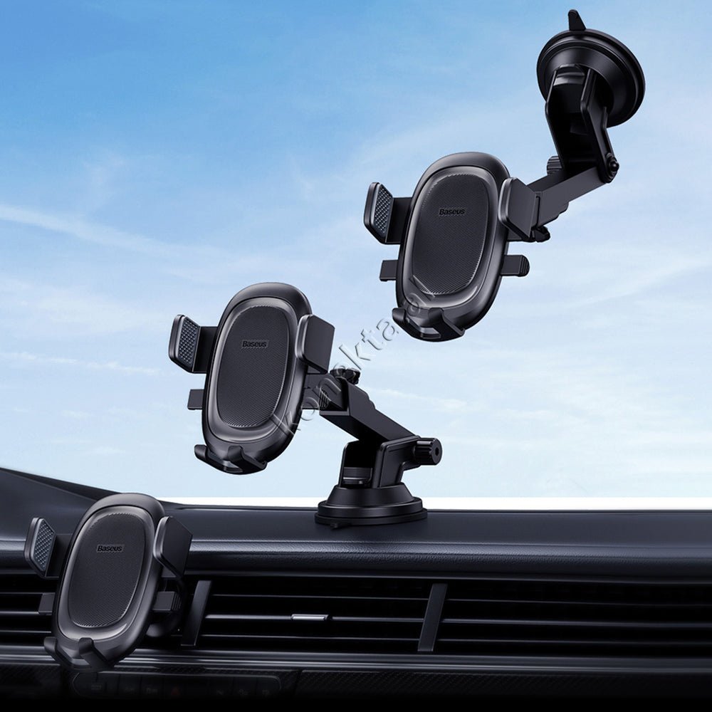 Baseus Auto Clamping Phone Holder for Car, 5.4 - 7.2 inch - Thumbnail 11