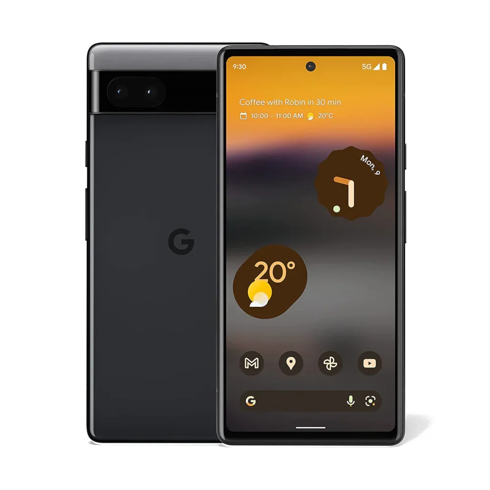 Google Pixel 6a, Charcoal, 6/128GB - Image 1