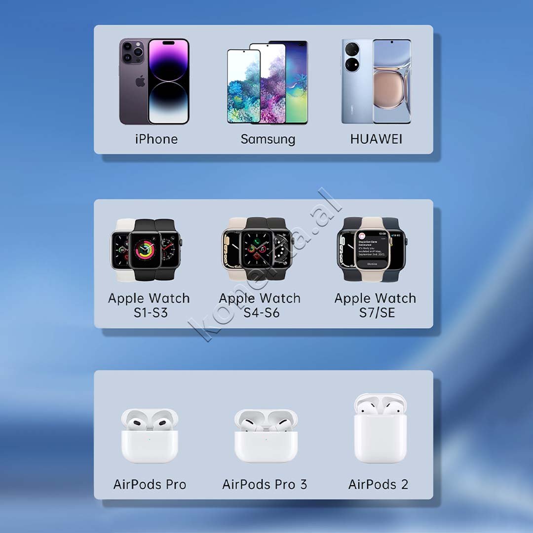 Choetech Wireless Charger 3 Ne 1 Magnetic - Thumbnail 8