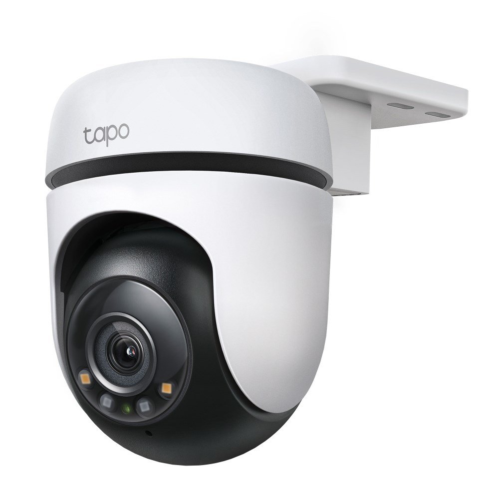 TP-LINK Tapo Pan/Tilt Camera, 3 MP, 2304 x 1296, White / Black - Image 1