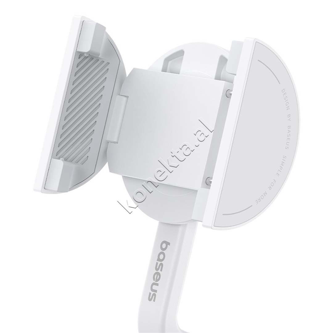 Baseus Dual Phone Holder and Tripod Bluetooth, White - Thumbnail 3