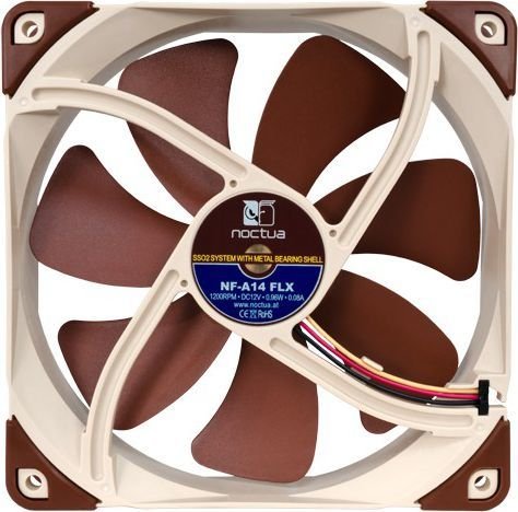 Noctua NF-A14 FLX Fan, 140 mm - Thumbnail 4