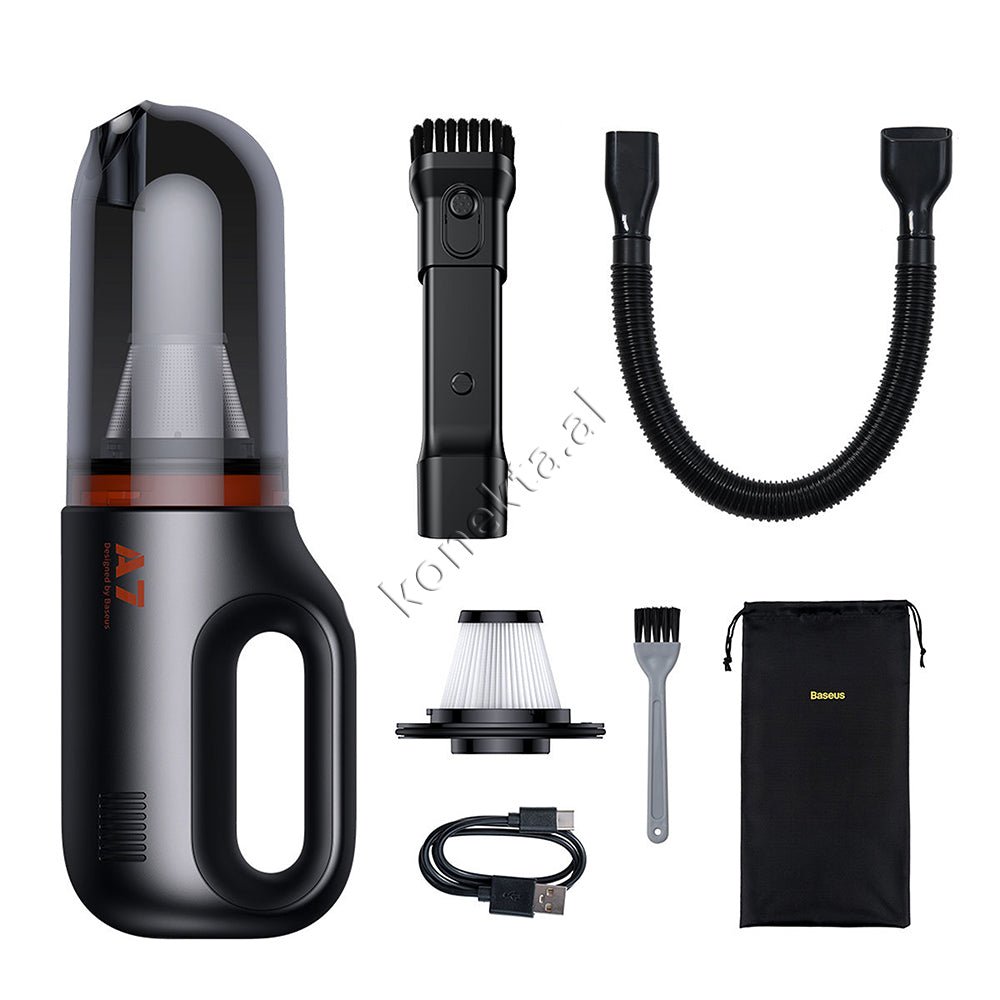 Baseus Vacuum Cleaner, Dark Gray - Thumbnail 3