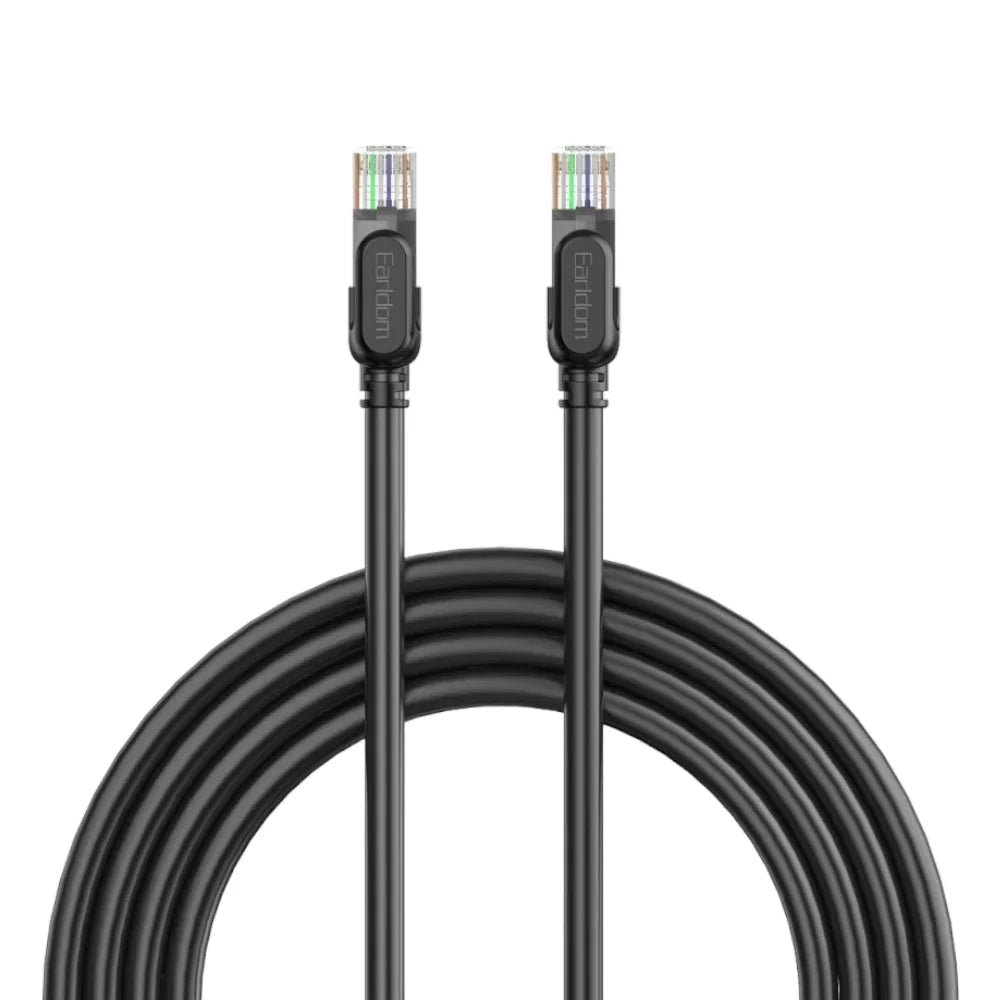 Earldom NW1 Ethernet Cable, 10M, Black - Image 1