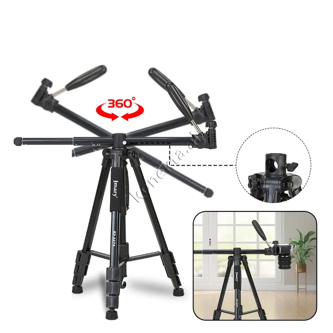 Jmary Trekëmbesh Tripod, Çmontueshëm, Monopod, 54cm-180cm - Thumbnail 9