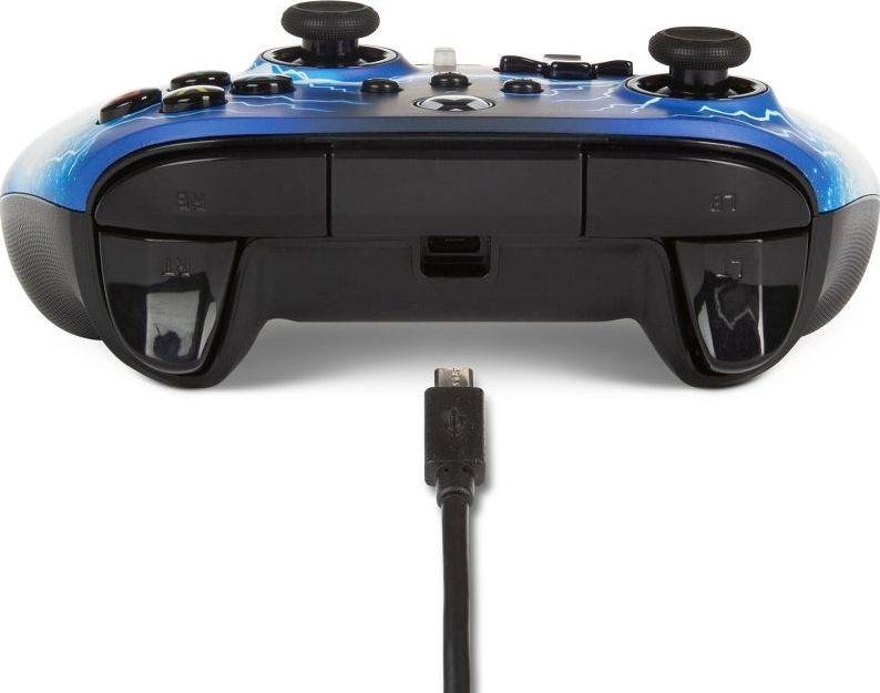 PowerA Arc Lightning Controller, Wired, Blue - Thumbnail 6