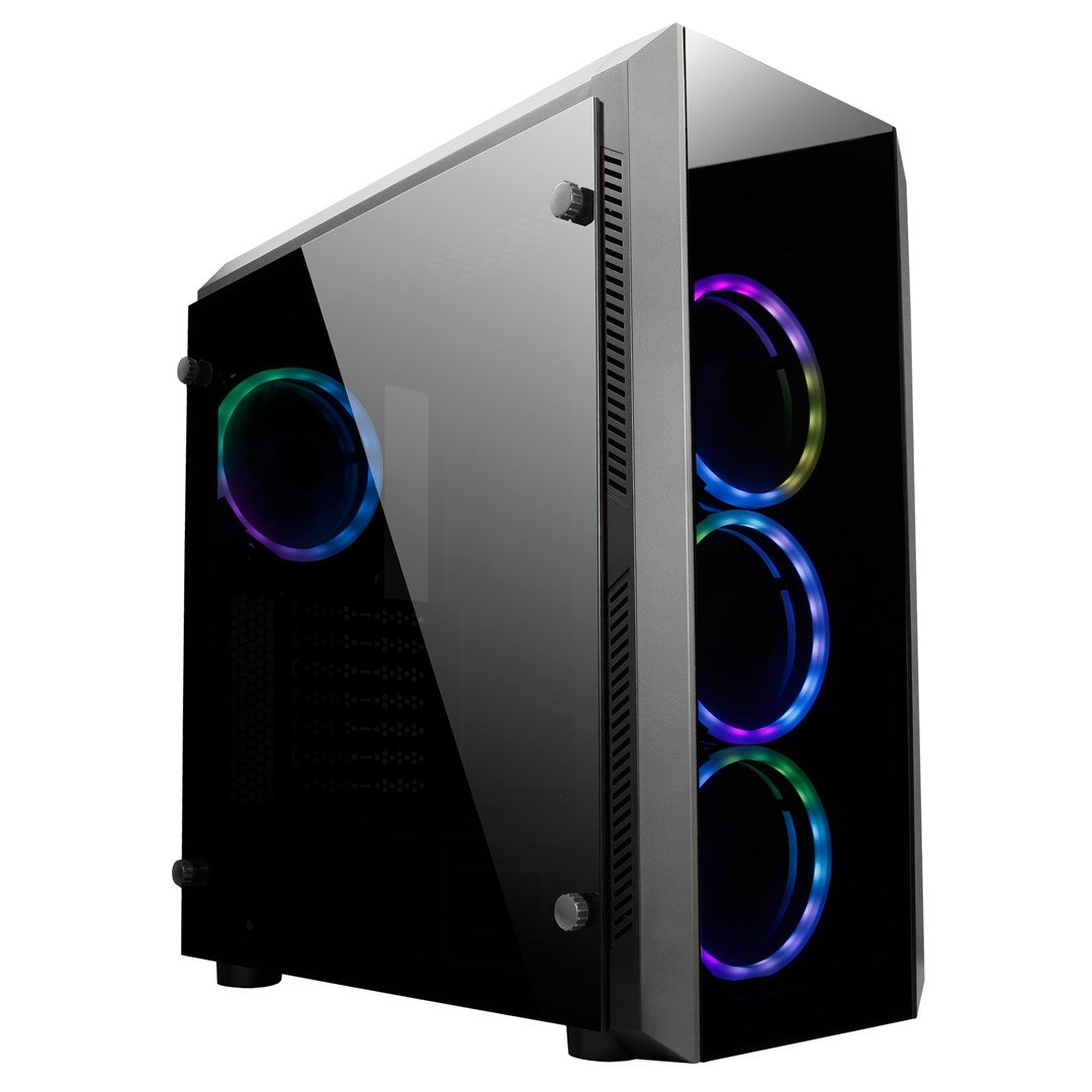 Chieftec SCORPION II Case, ATX/mATX, Black - Image 1