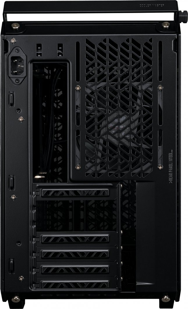 Cooler Master Qube 500 Flatpack Case, Black, Midi Tower - Thumbnail 4