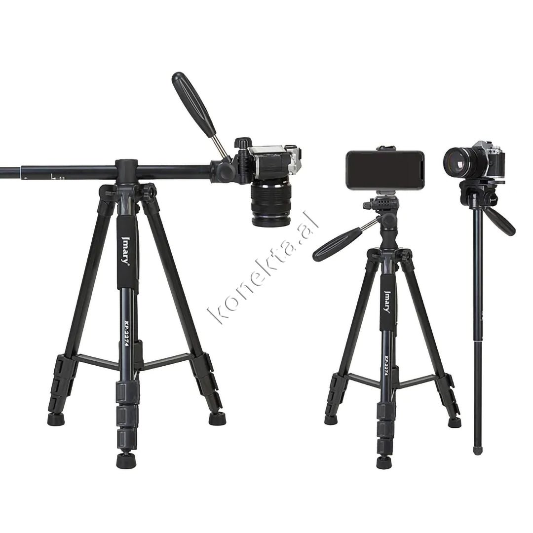 Jmary Trekëmbesh Tripod, Çmontueshëm, Monopod, 54cm-180cm - Thumbnail 3