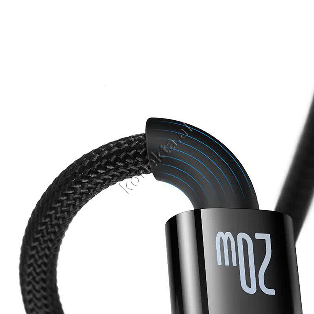 Baseus Type-C to Lightning Charging Cable, 20W, 1m - Thumbnail 7