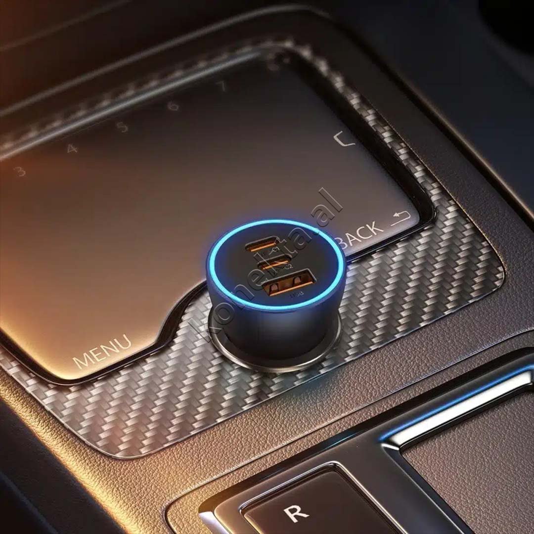 Baseus Adaptor Karikimi 65W Me 2 Porta USB-C Dhe Nje Porte USB-A - Thumbnail 11