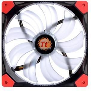 Thermaltake Luna 14 LED Cooler, 140 mm, Red - Thumbnail 2