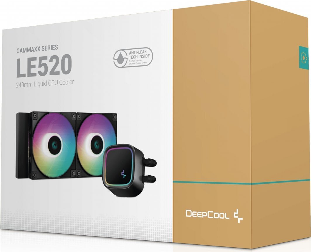 Deepcool LE520 Cooler, Black - Thumbnail 7