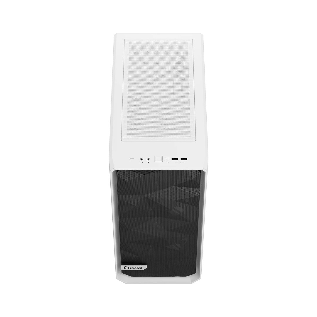 Fractal Design Meshify 2 Compact Lite Case, White - Thumbnail 3