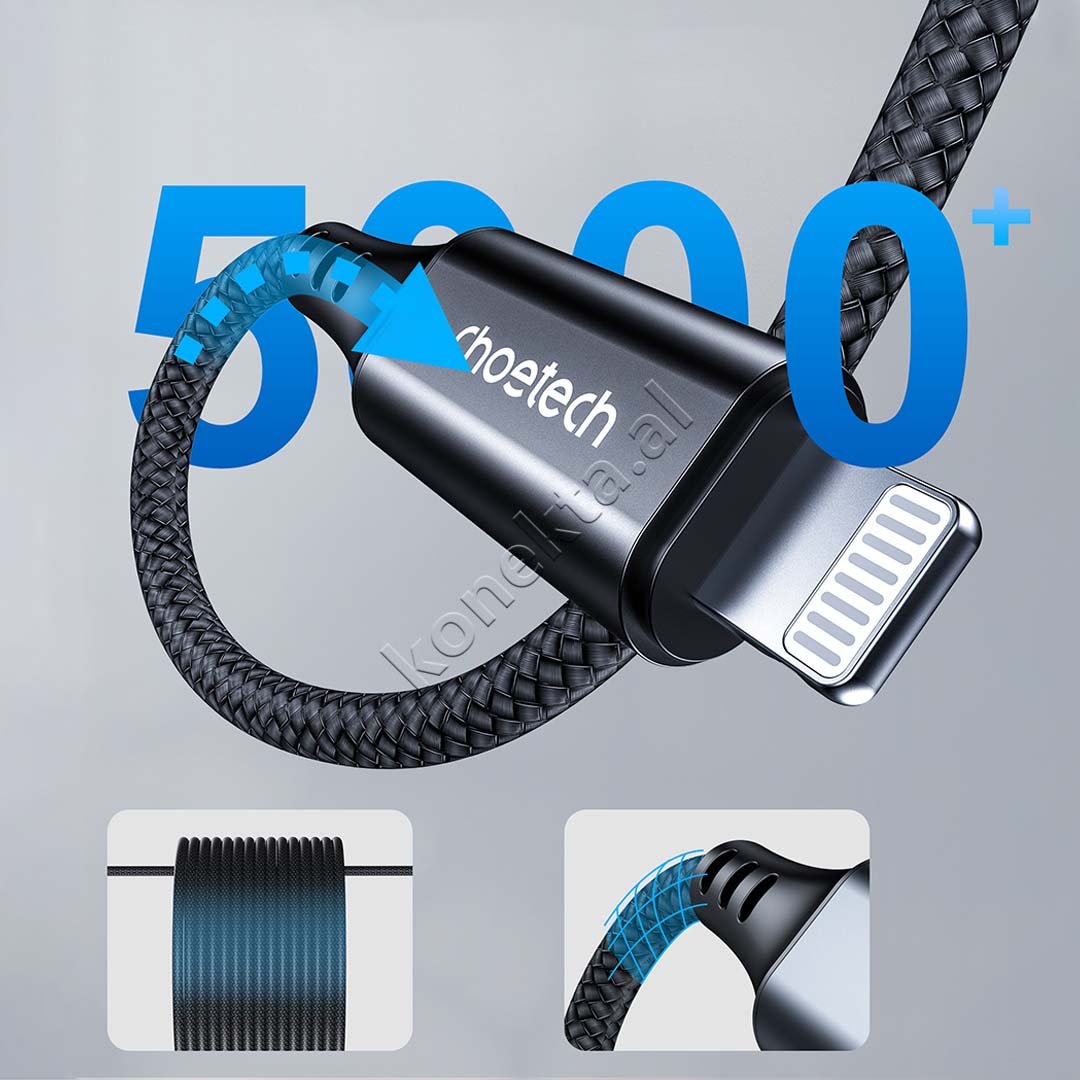 Choetech Aux Cable 3.5mm to Lightning 1m - Thumbnail 7