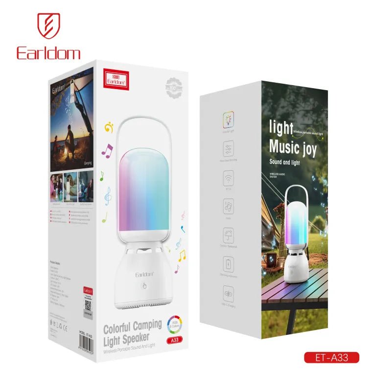 Earldom ET-A33 Speaker with LED RGB Light - Thumbnail 2