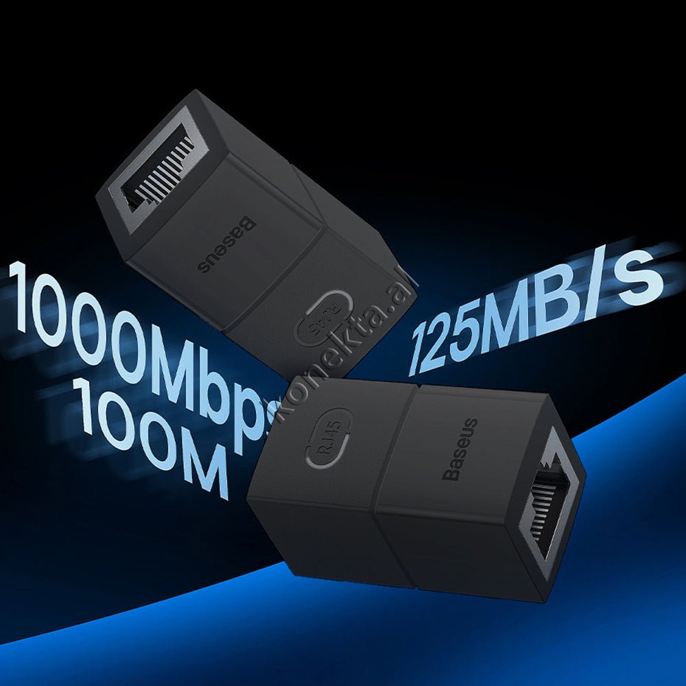 Baseus Internet Cable Extender, Black - Thumbnail 9